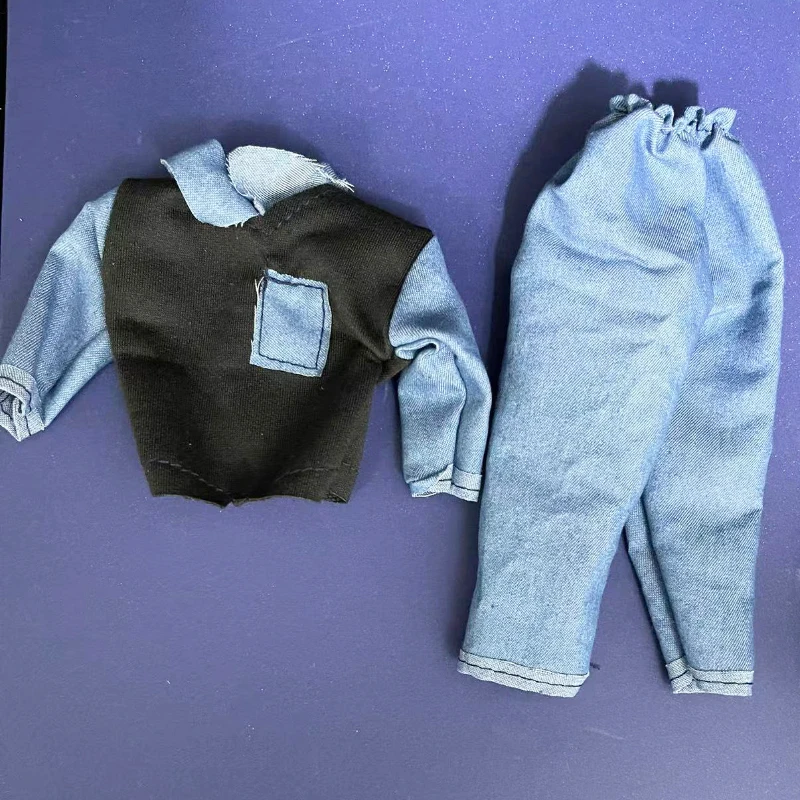 30cm Boys Doll Male 1/6 BJD Doll Dress Up Clothes Handsome Casual Clothes Set Kids Girls Doll Toy Gift