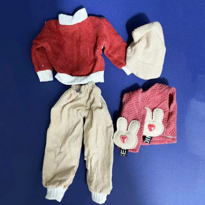 30cm Boys Doll Male 1/6 BJD Doll Dress Up Clothes Handsome Casual Clothes Set Kids Girls Doll Toy Gift