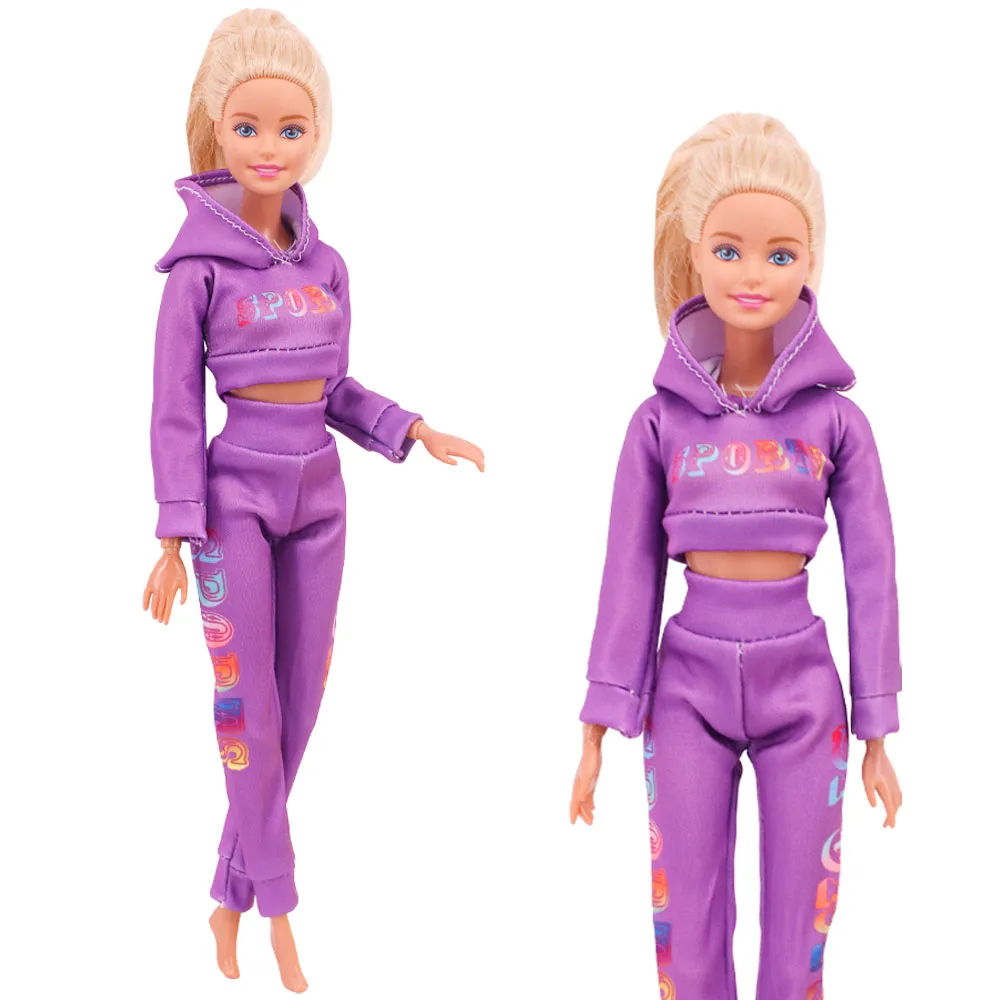 30CM Doll Clothes Outfit Dress Fashion Coat Hats Top Pants Clothing For 1/6 BJD Doll Clothes Doll Accessories Girl`s Toy Gifts