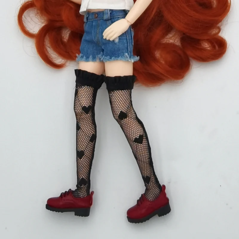 Blythe Coat Clothes Fur Vest Cartoon Plaid Pants For Ob24 Ob22 Azone Doll Winter Outfit