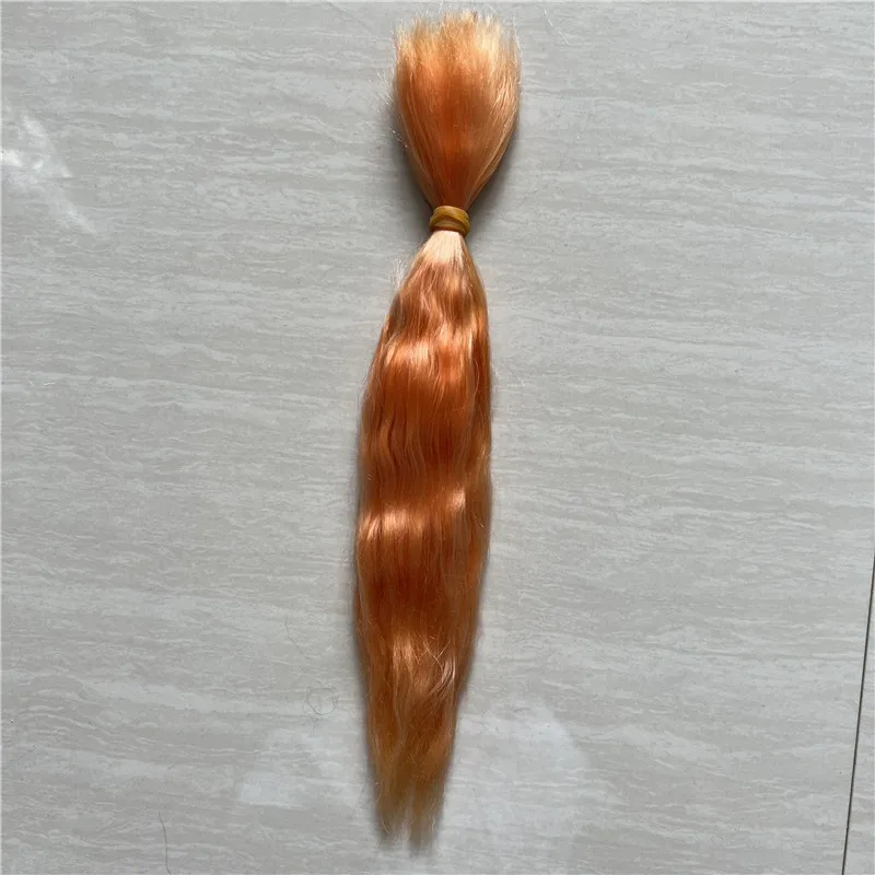 New Red Purple Pink Brown Colors Reborn Doll Pure Mohair Handrooted Top Quality Mohair Wigs for BJD SD 1/12 Dolls Hair Accessory