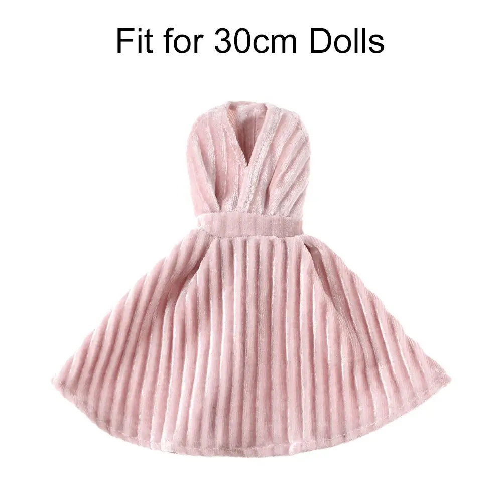 2022 Doll Dress Fashion Girl Floral Clothes ​Handmade Girl Clothes Doll Floral Dresses DIY Gift Toys For 30cm Doll Accessories