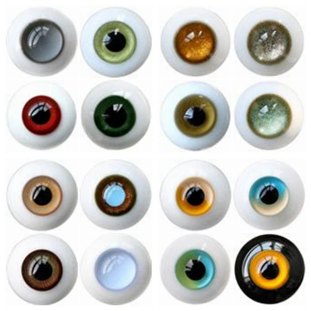 Wamami Mystery Wholesale 8mm 10mm 12mm 14mm 16mm 18mm 20mm 22mm 24mm Random Glass Eyes Eyeball Doll Reborn