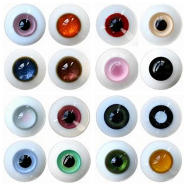 Wamami Mystery Wholesale 8mm 10mm 12mm 14mm 16mm 18mm 20mm 22mm 24mm Random Glass Eyes Eyeball Doll Reborn