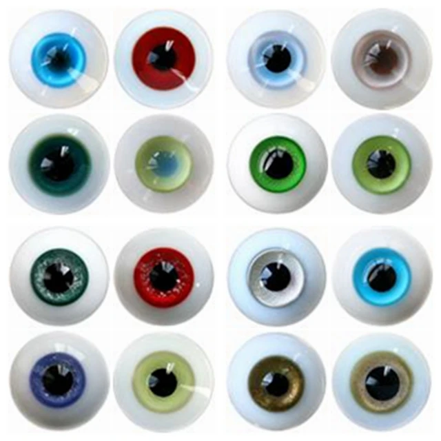 Wamami Mystery Wholesale 8mm 10mm 12mm 14mm 16mm 18mm 20mm 22mm 24mm Random Glass Eyes Eyeball Doll Reborn