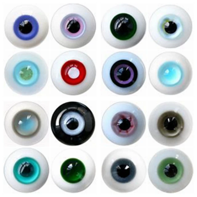 Wamami Mystery Wholesale 8mm 10mm 12mm 14mm 16mm 18mm 20mm 22mm 24mm Random Glass Eyes Eyeball Doll Reborn