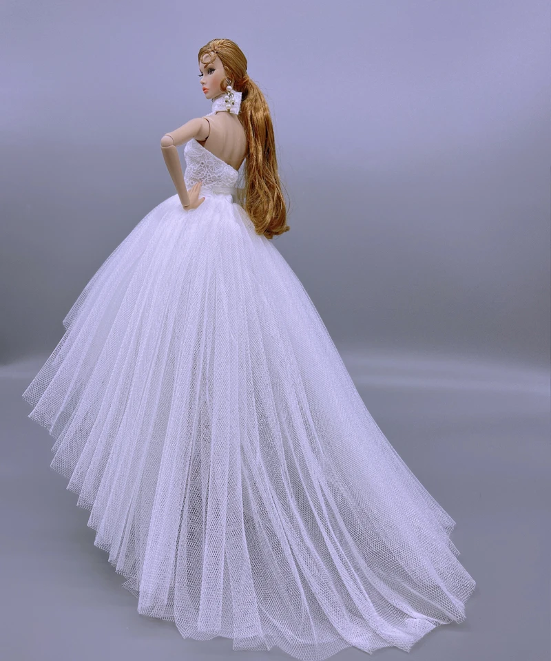 Handmade BABI Doll Clothes Dress Gown for 11.5 inch doll&body 1/6