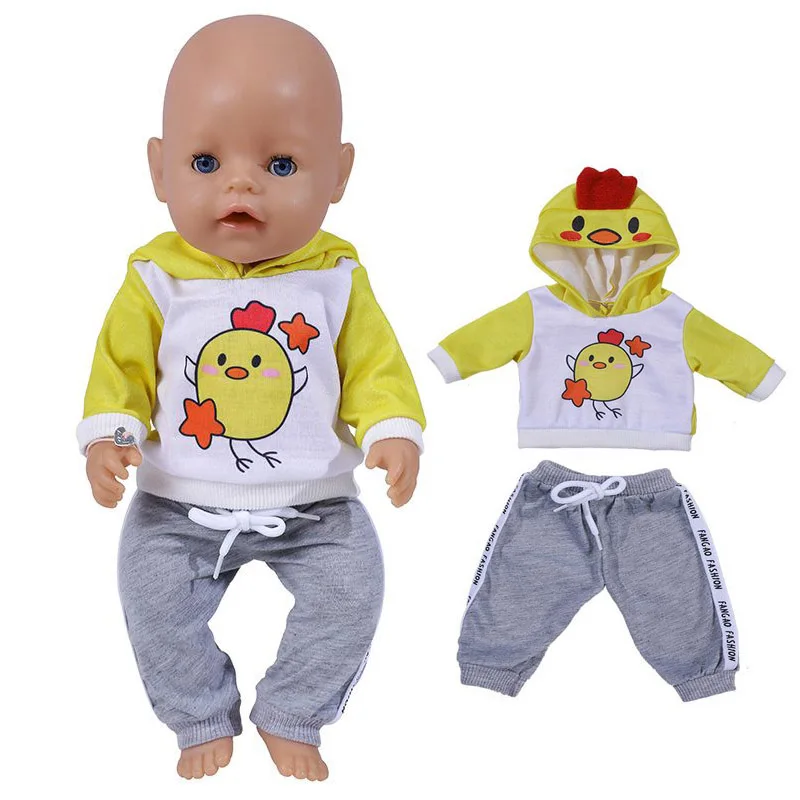 43cm Baby Doll Clothes Camouflage Coat 18 Inch Doll Jacket Children Gift Toys Outfit