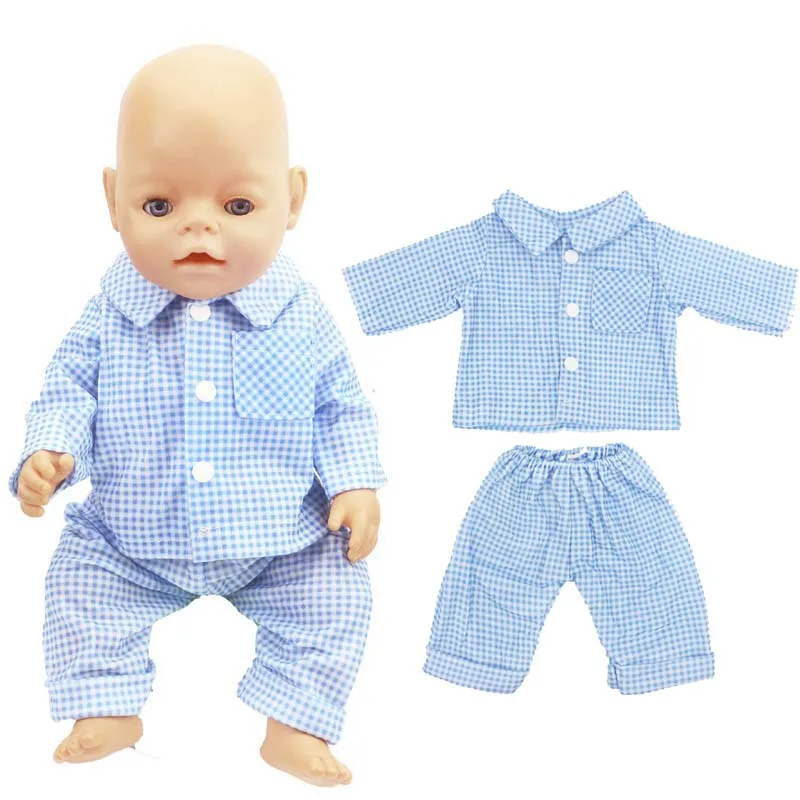 43cm Baby Doll Clothes Camouflage Coat 18 Inch Doll Jacket Children Gift Toys Outfit