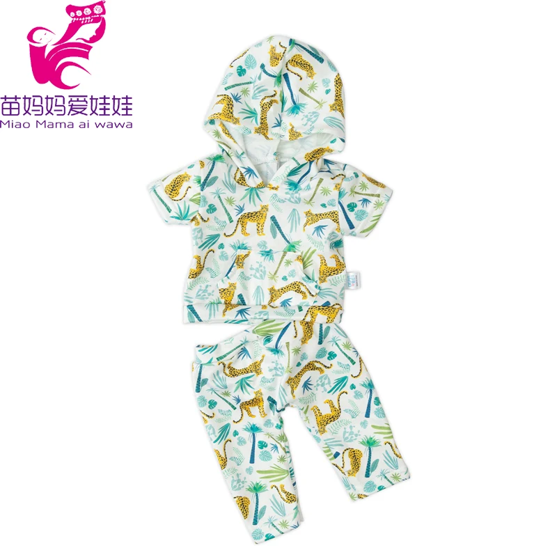 43cm Baby Doll Clothes Camouflage Coat 18 Inch Doll Jacket Children Gift Toys Outfit