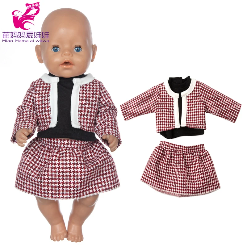 43cm Baby Doll Clothes Camouflage Coat 18 Inch Doll Jacket Children Gift Toys Outfit