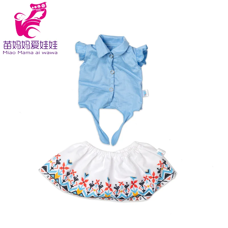 43cm Baby Doll Clothes Camouflage Coat 18 Inch Doll Jacket Children Gift Toys Outfit