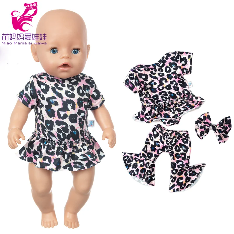 43cm Baby Doll Clothes Camouflage Coat 18 Inch Doll Jacket Children Gift Toys Outfit