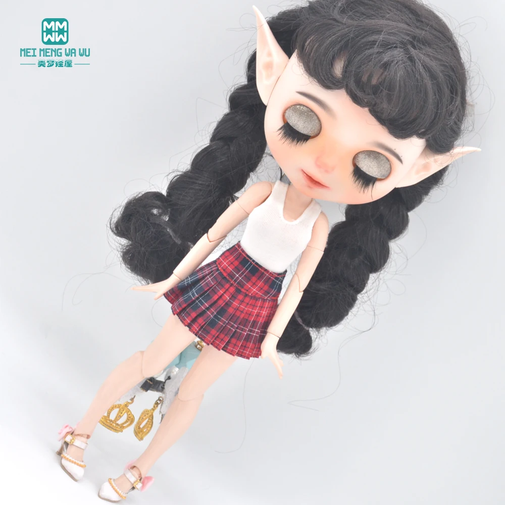 New Blyth Doll Clothes Azone OB22 OB24 Toys Doll Accessories Fashion Multicolor Swimsuit