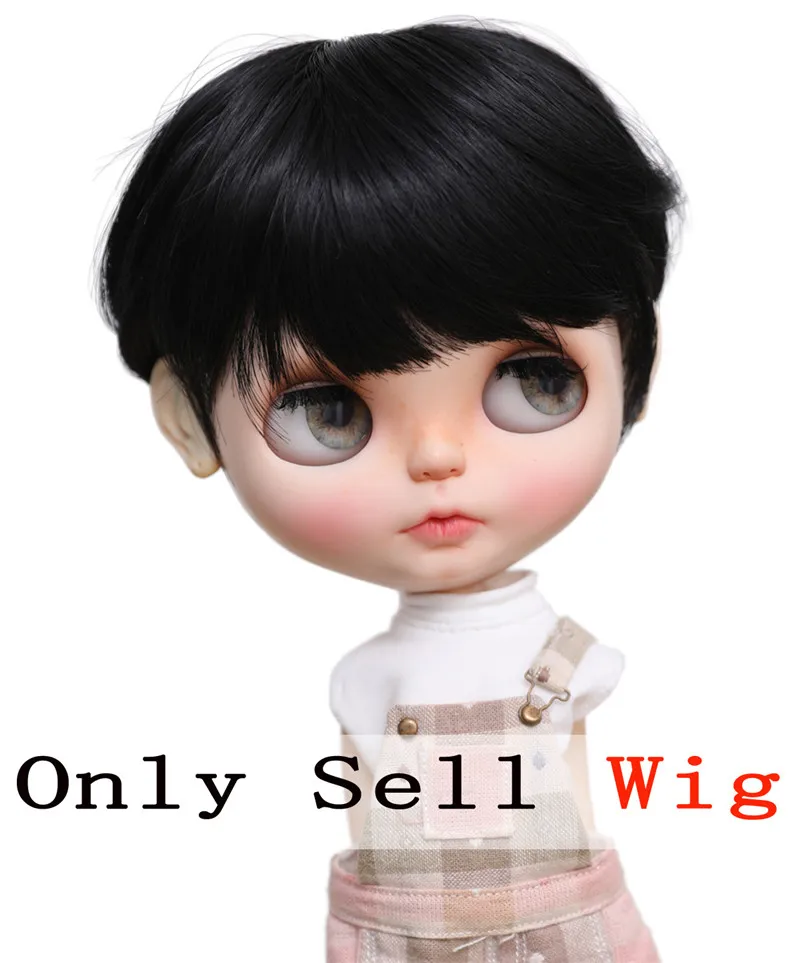 9-10 inch Blyth Qbaby Amydoll Wig Collection Of Short Hair