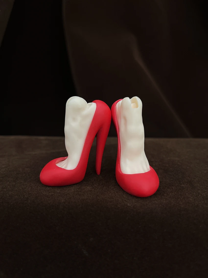 BJD doll 1/4 high-heeled shoes A birthday present High Quality Articulated puppet Toys gift Dolly Model nude Collection