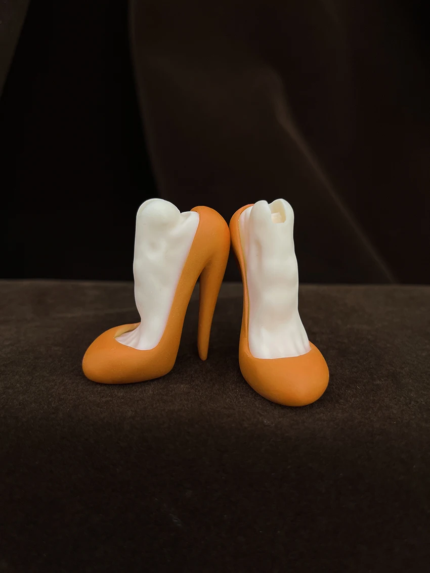 BJD doll 1/4 high-heeled shoes A birthday present High Quality Articulated puppet Toys gift Dolly Model nude Collection