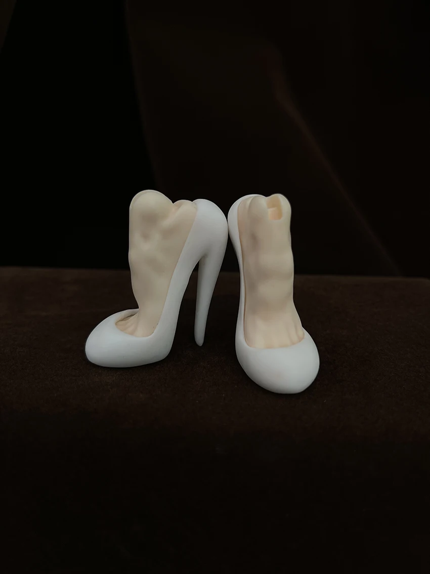 BJD doll 1/4 high-heeled shoes A birthday present High Quality Articulated puppet Toys gift Dolly Model nude Collection