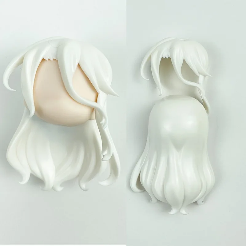 (only hair)GSC Clay Man Hair white model OB11 hair doll accessories