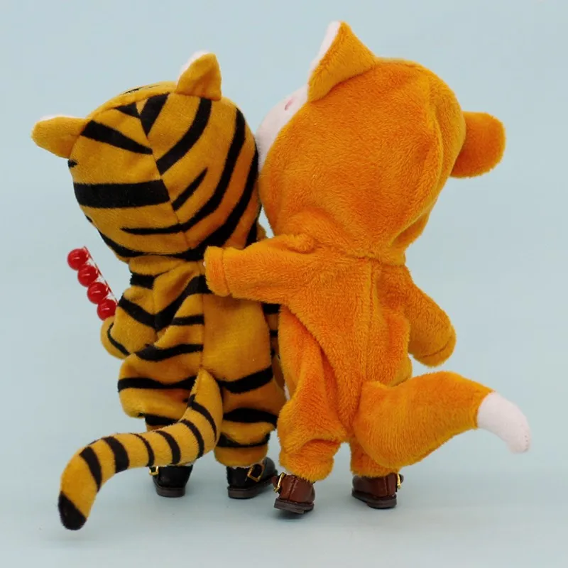 New OB11 Clothes Cute Stuffed Animal Onesie Angel Pajamas Homewear for Ob11,obitsu 11,molly, Gsc,YMY,1/12 BJD Doll Accessories