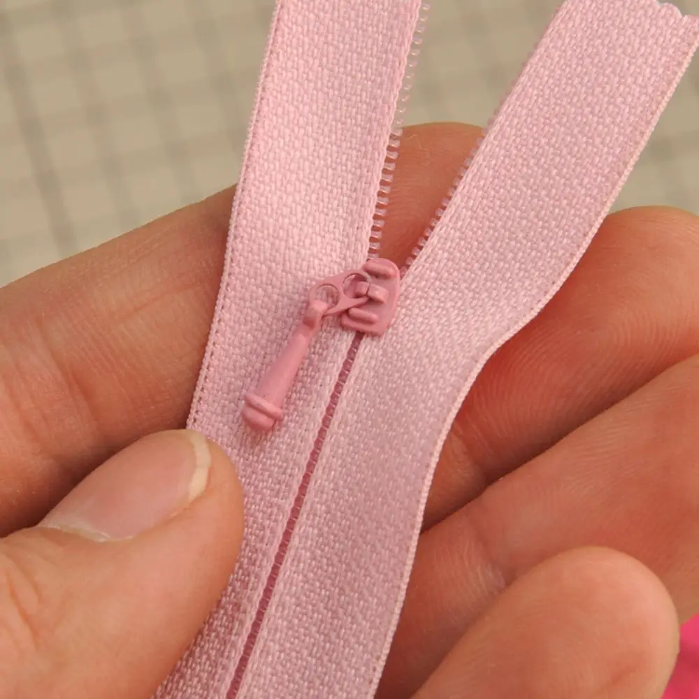 5pcs Invisible Mini Zippers Doll Clothing Zipper DIY Handmade Sewing Scrapbooking Garment Applique DIY Doll Clothes Accessories