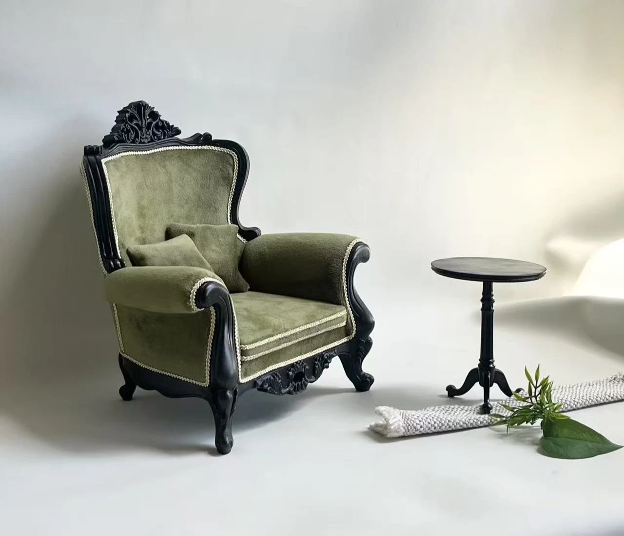 Dollhouse 1/6 European-style Sofa Miniature Dollhouse Furniture 1/12 Bjd Doll Chair Doll Accessories New Diy Miniature Dollhouse