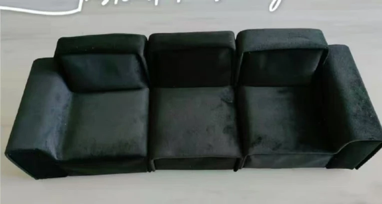 Dollhouse 1/6 European-style Sofa Miniature Dollhouse Furniture 1/12 Bjd Doll Chair Doll Accessories New Diy Miniature Dollhouse