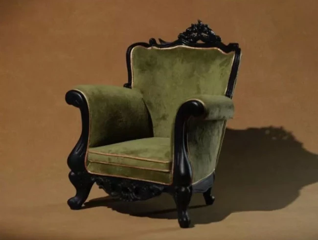 Dollhouse 1/6 European-style Sofa Miniature Dollhouse Furniture 1/12 Bjd Doll Chair Doll Accessories New Diy Miniature Dollhouse