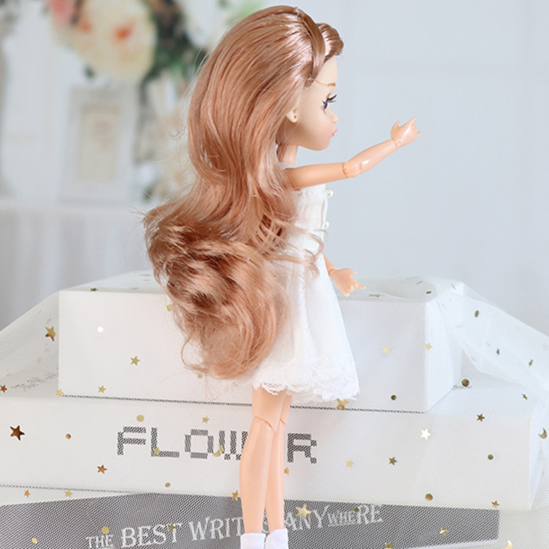 Cute 26cm Fashion Girls Dolls Children Toys Delicate Princess Dolls Playhouse Doll Toys Girls Toys Gift Bjd Doll