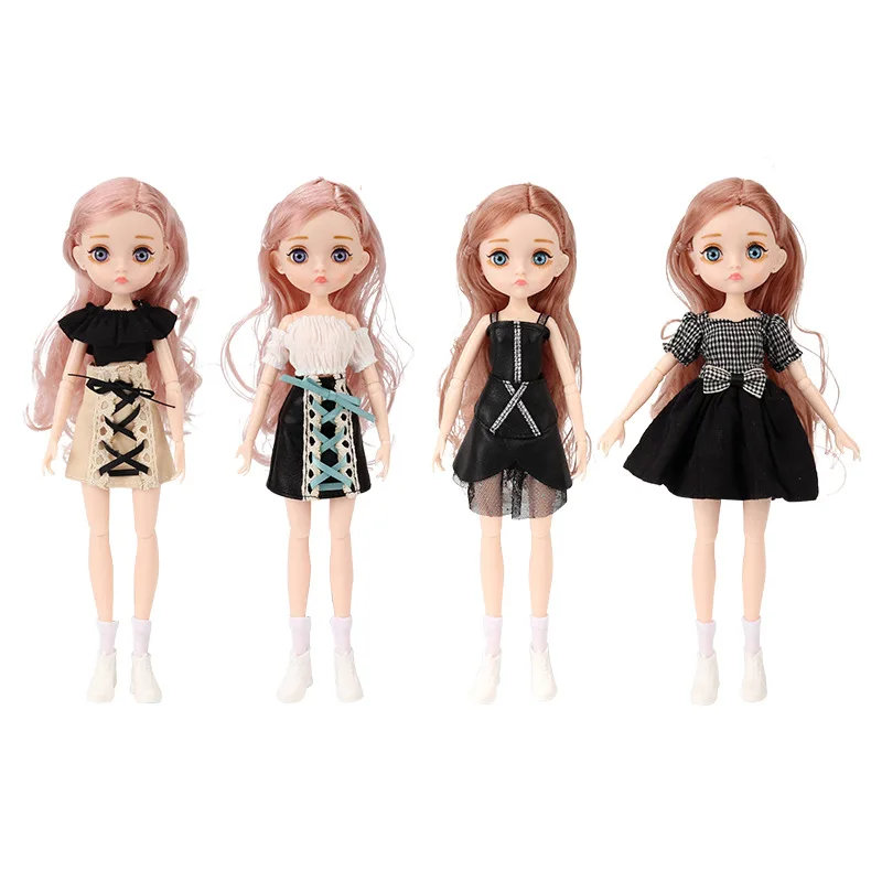 Cute 26cm Fashion Girls Dolls Children Toys Delicate Princess Dolls Playhouse Doll Toys Girls Toys Gift Bjd Doll
