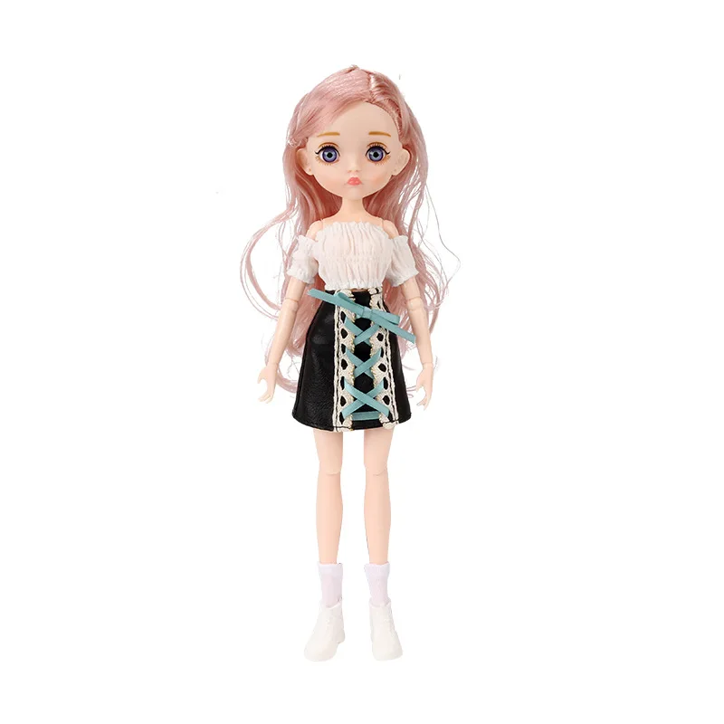 Cute 26cm Fashion Girls Dolls Children Toys Delicate Princess Dolls Playhouse Doll Toys Girls Toys Gift Bjd Doll