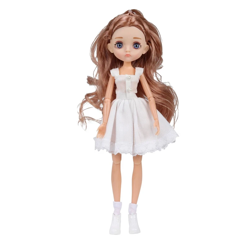 Cute 26cm Fashion Girls Dolls Children Toys Delicate Princess Dolls Playhouse Doll Toys Girls Toys Gift Bjd Doll