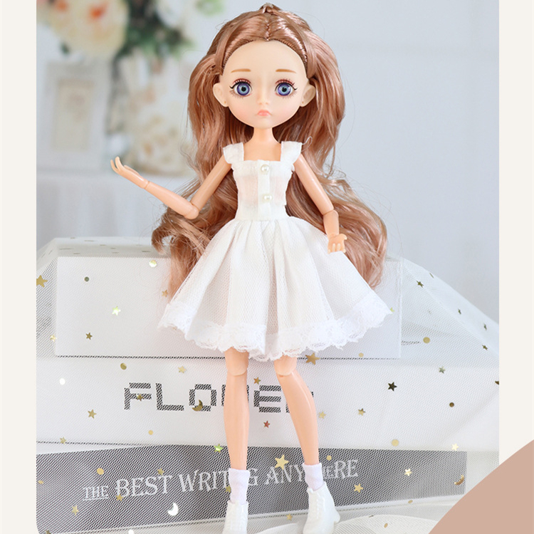 Cute 26cm Fashion Girls Dolls Children Toys Delicate Princess Dolls Playhouse Doll Toys Girls Toys Gift Bjd Doll