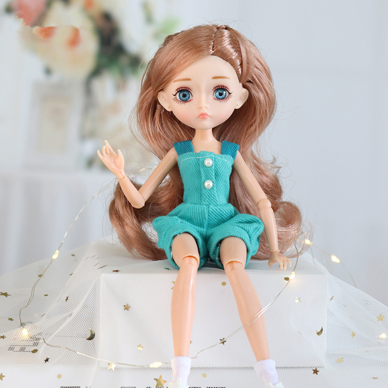 Cute 26cm Fashion Girls Dolls Children Toys Delicate Princess Dolls Playhouse Doll Toys Girls Toys Gift Bjd Doll