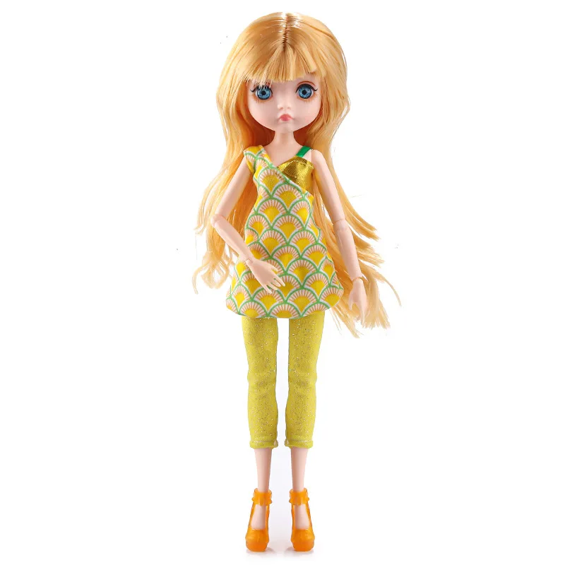 Cute 26cm Fashion Girls Dolls Children Toys Delicate Princess Dolls Playhouse Doll Toys Girls Toys Gift Bjd Doll