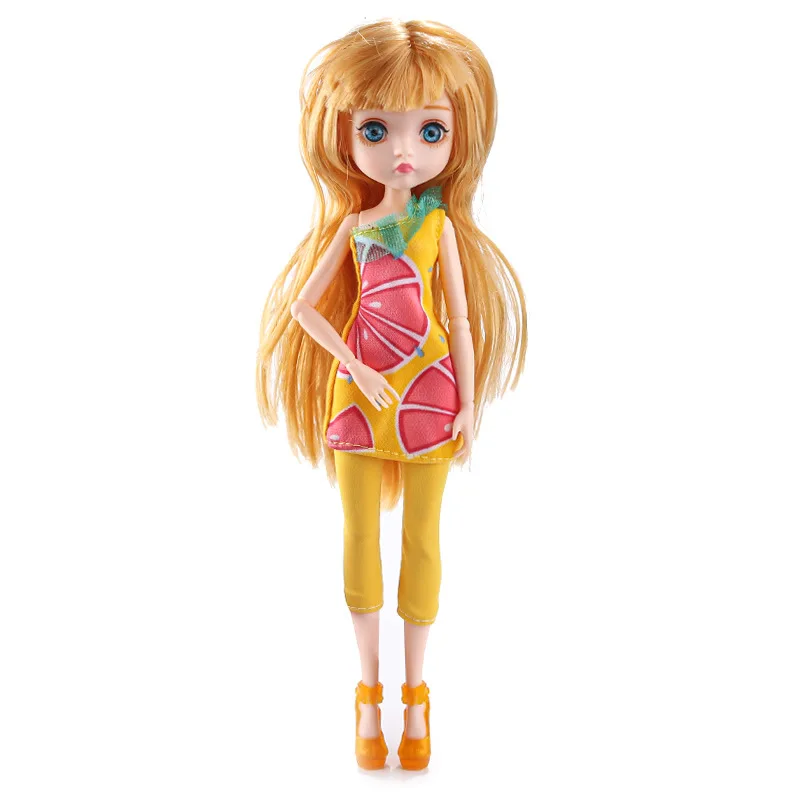 Cute 26cm Fashion Girls Dolls Children Toys Delicate Princess Dolls Playhouse Doll Toys Girls Toys Gift Bjd Doll