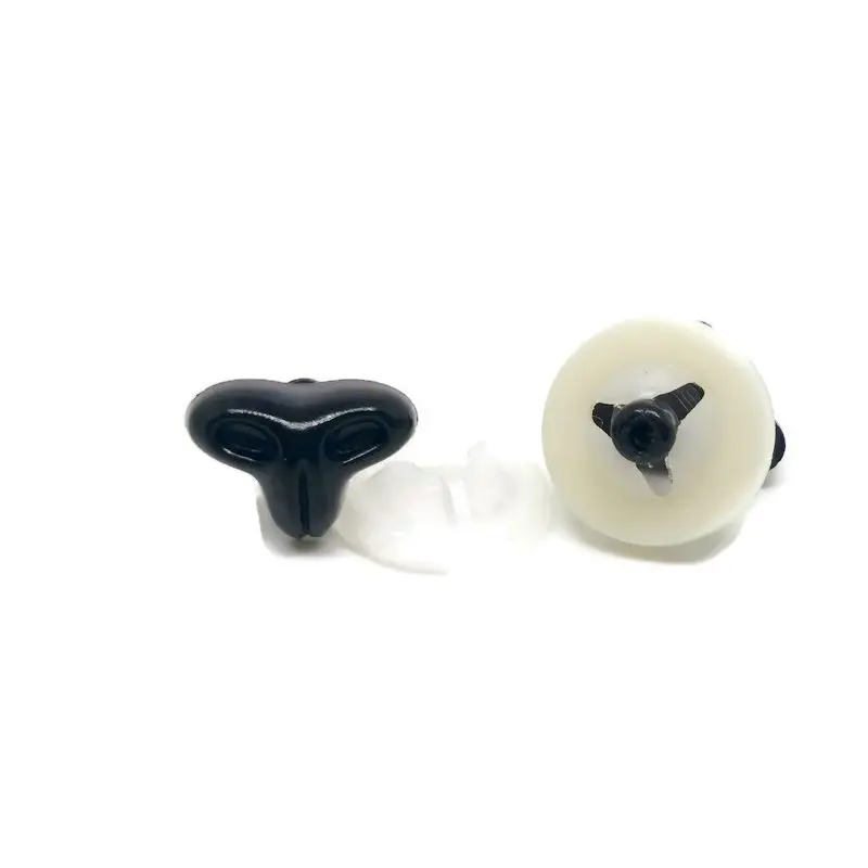 Wholesale Fox Noses Doll Making Supply Fr Plush DIY Toy Accessories Plastic Black/Pink Safety Noses For Stuffed Animal Doll