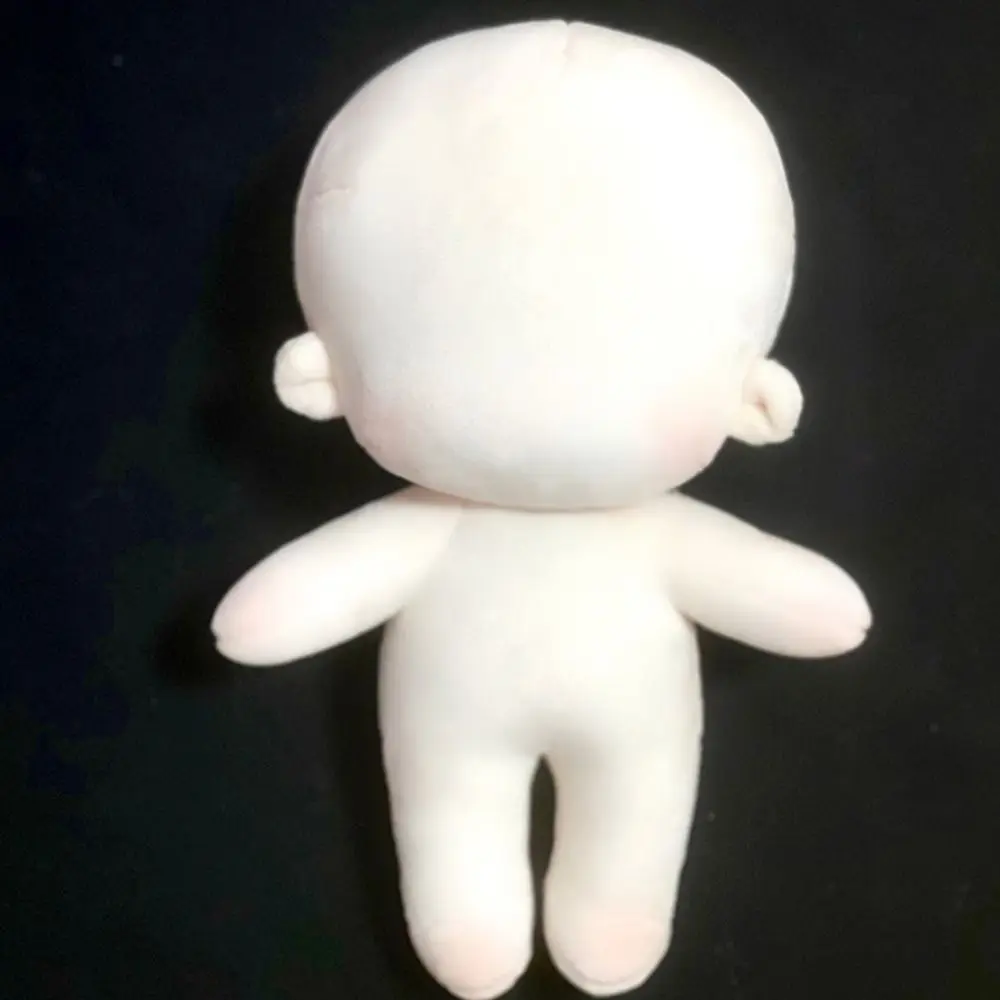 20CM Cotton Dolls Body DIY Idoll Doll Embroidery Or Blank Changing Dressing Game Handmade Playing House Dolls accessories