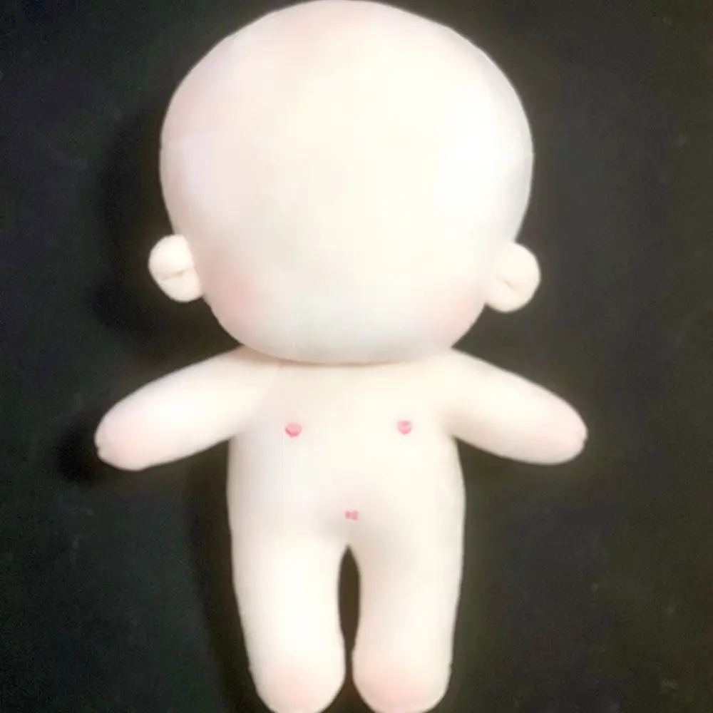 20CM Cotton Dolls Body DIY Idoll Doll Embroidery Or Blank Changing Dressing Game Handmade Playing House Dolls accessories