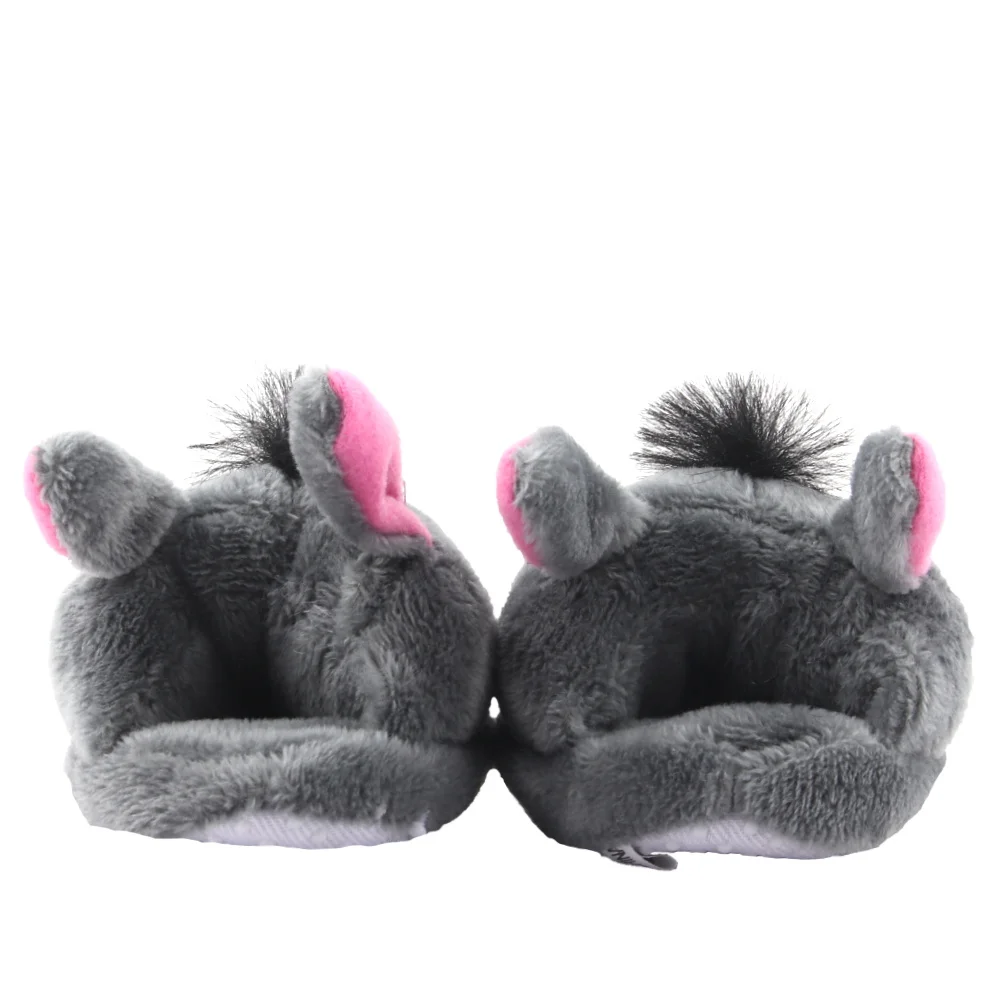 7cm Plush Doll Shoes Cute Bear,Tiger,Frog,Animal Slippers For American 18 Inch,OG&43cm Baby New Born Girl Doll Accessories Toy