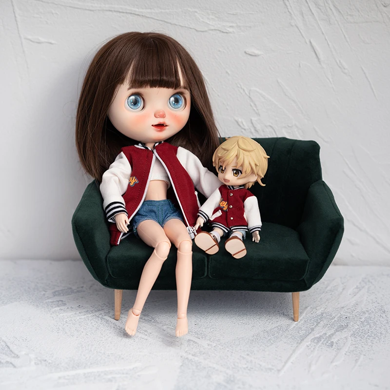 Blythe Small Doll Clothing Accessories Sports Jacket Ob22 Ob27 Ob24 Azone 19 Joints