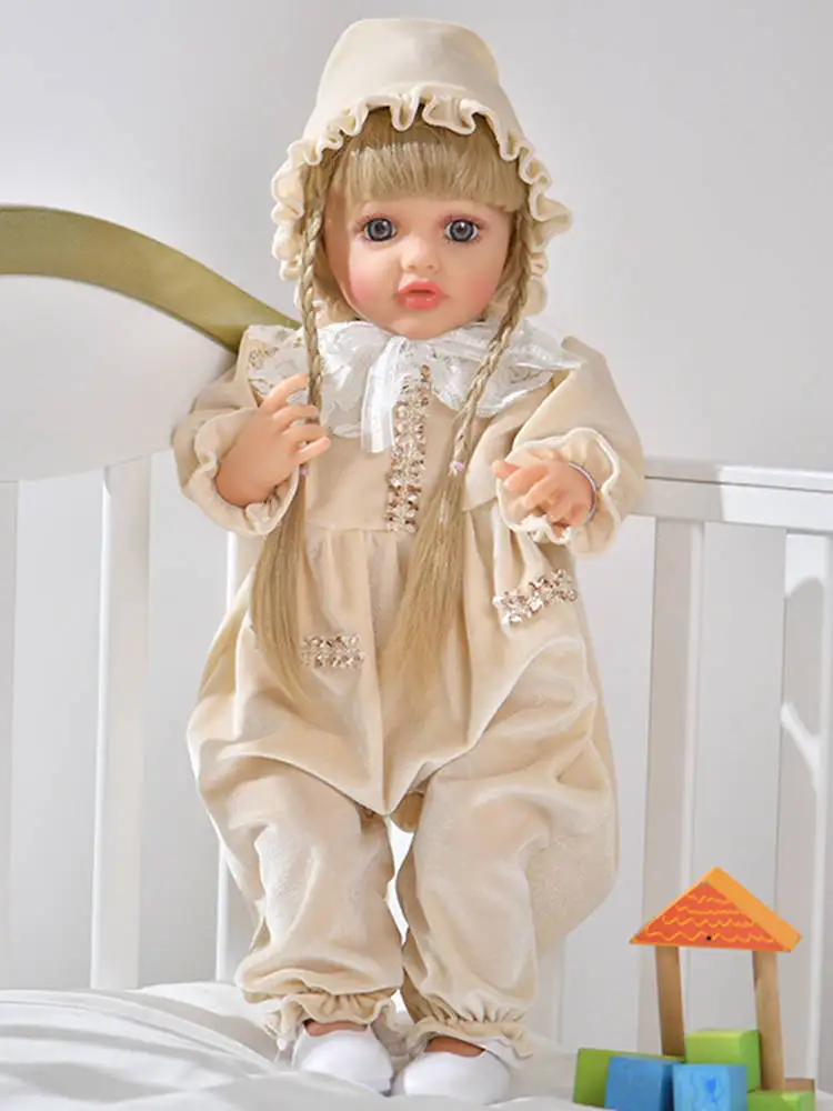 Doll Clothes for 55cm Dolls 22inch Doll's Clothing Sweater Dress Overall DIY Toy Dolls Outfit for Dolls Clothes Accessories