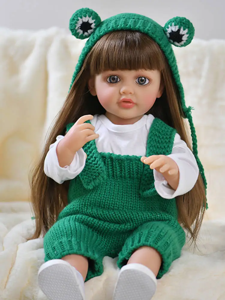 Doll Clothes for 55cm Dolls 22inch Doll's Clothing Sweater Dress Overall DIY Toy Dolls Outfit for Dolls Clothes Accessories