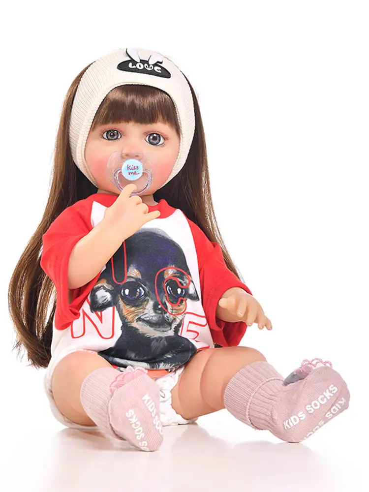 Doll Clothes for 55cm Dolls 22inch Doll's Clothing Sweater Dress Overall DIY Toy Dolls Outfit for Dolls Clothes Accessories