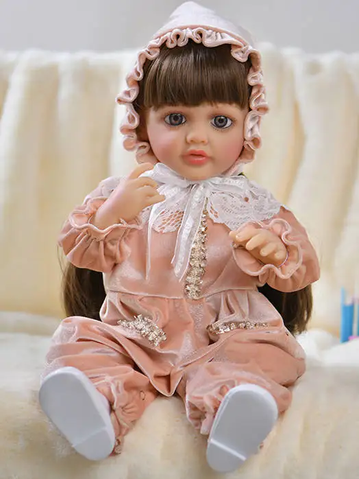Doll Clothes for 55cm Dolls 22inch Doll's Clothing Sweater Dress Overall DIY Toy Dolls Outfit for Dolls Clothes Accessories