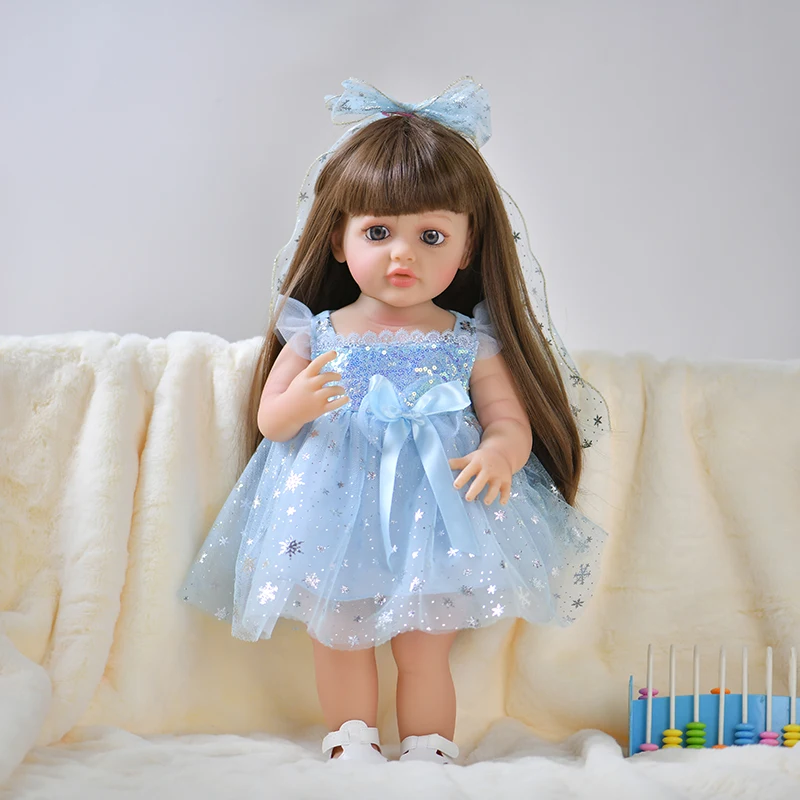 Doll Clothes for 55cm Dolls 22inch Doll's Clothing Sweater Dress Overall DIY Toy Dolls Outfit for Dolls Clothes Accessories