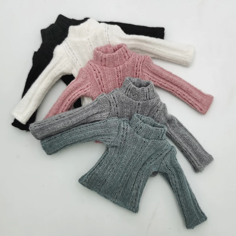 Blythe Clothes Trench Coat Casual Pants for Ob24 Ob22 Azone Blythe Doll Suit Tweed Jacket Set