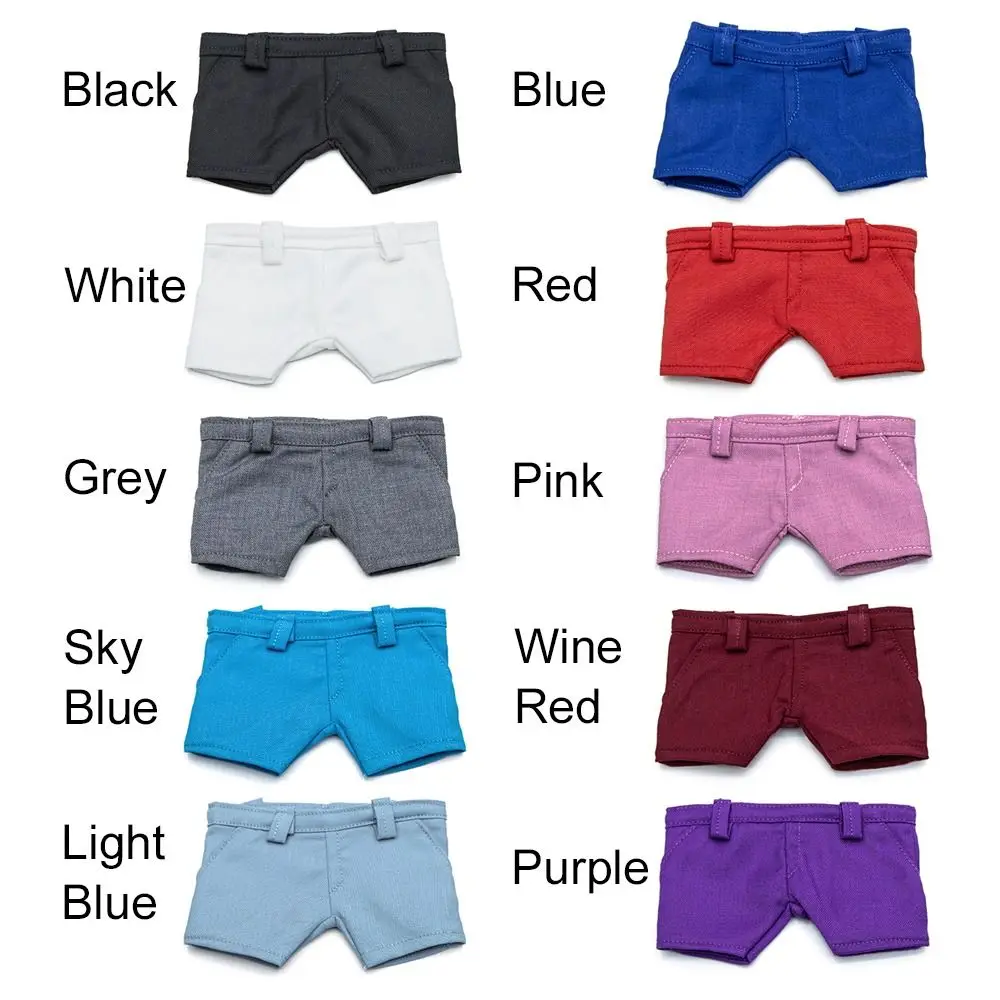 15cm Cotton Doll Suit Pants Trousers Clothes Doll Fashion Jeans Pants Shorts For Casual Wears Accessories Kids Toys