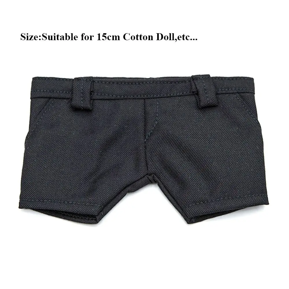 15cm Cotton Doll Suit Pants Trousers Clothes Doll Fashion Jeans Pants Shorts For Casual Wears Accessories Kids Toys