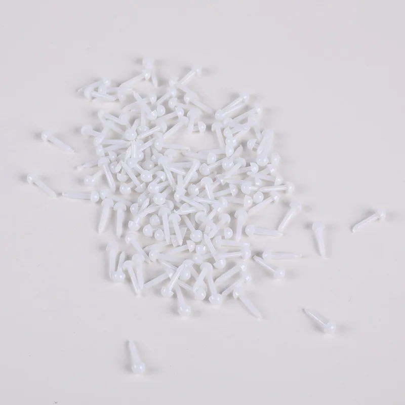 100Pcs DIY 3m/4m/5m/6m Wool Felt Handmad Simulation Doll Plug In Eye Accessories Plush Toy Dough Sculpture Carv Educational Toy